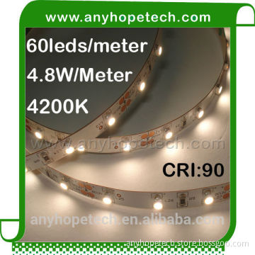 High quality alibaba DC12V 300LEDs 4200K flexible led strip 5m